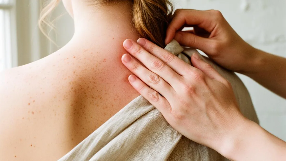 Focused neck and shoulder massage easing desk-work tension at Healing Shiatsu in San Francisco's Outer Richmond 94121